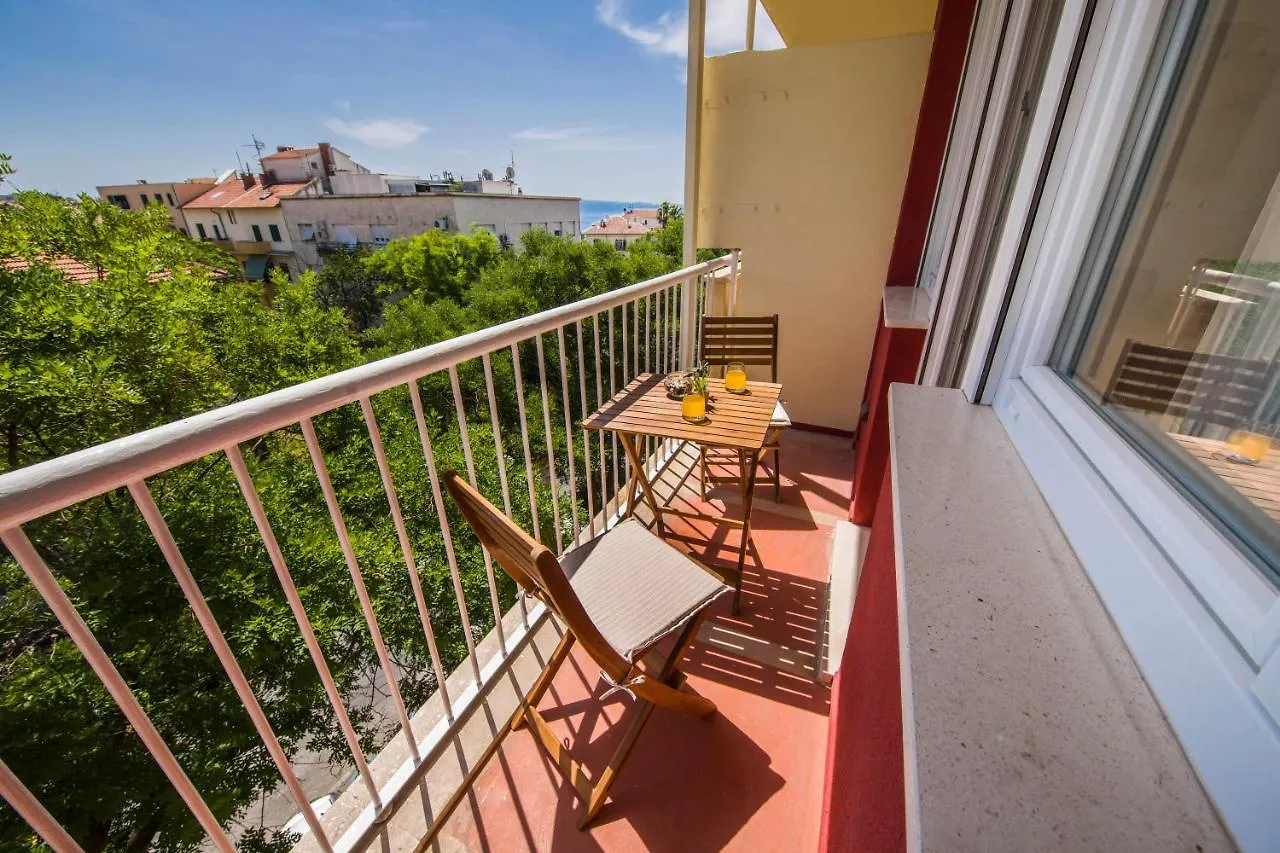 스플리트 Sunrise View Balcony 아파트 0*,